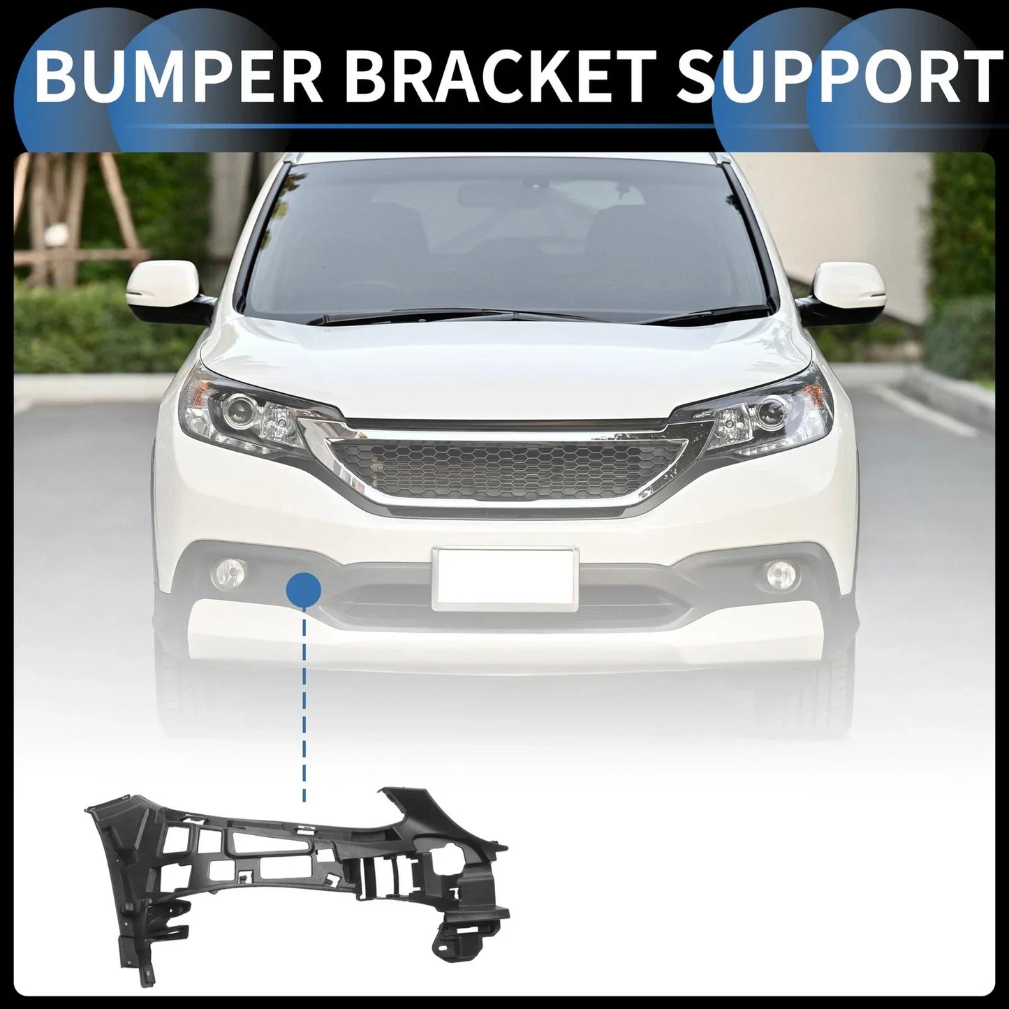 Right Front Bumper Retainer Bracket for Mercedes-Benz C300 (2015-2021)