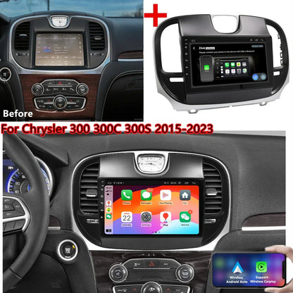 9'' Car Stereo Radio Navigation for Chrysler 300 300C 300S (2015-2023)