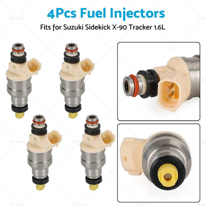 Fuel Injector for Suzuki Sidekick X-90 Tracker 1.6L (1996-1998)