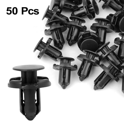 50 x Push Type Retainer Bumper Clips for Mitsubishi Honda (2000-2023)
