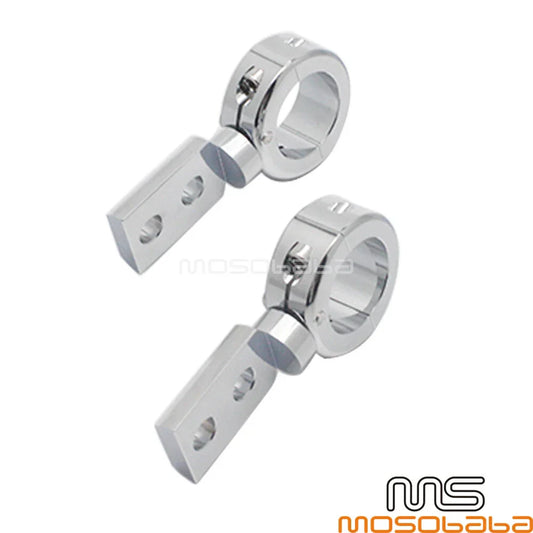 1-1/4" Offroad Motorcycle Fog Light Mounting Bracket Clamps for Make & Model