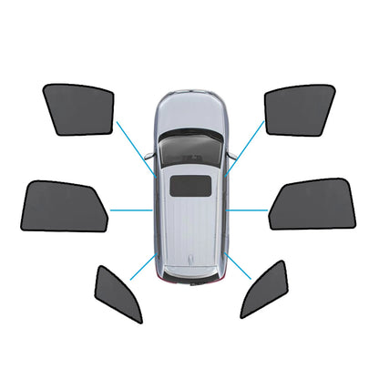 Magnetic Mesh Sun Blind Shades for Audi Q5 FY (2017-2025)