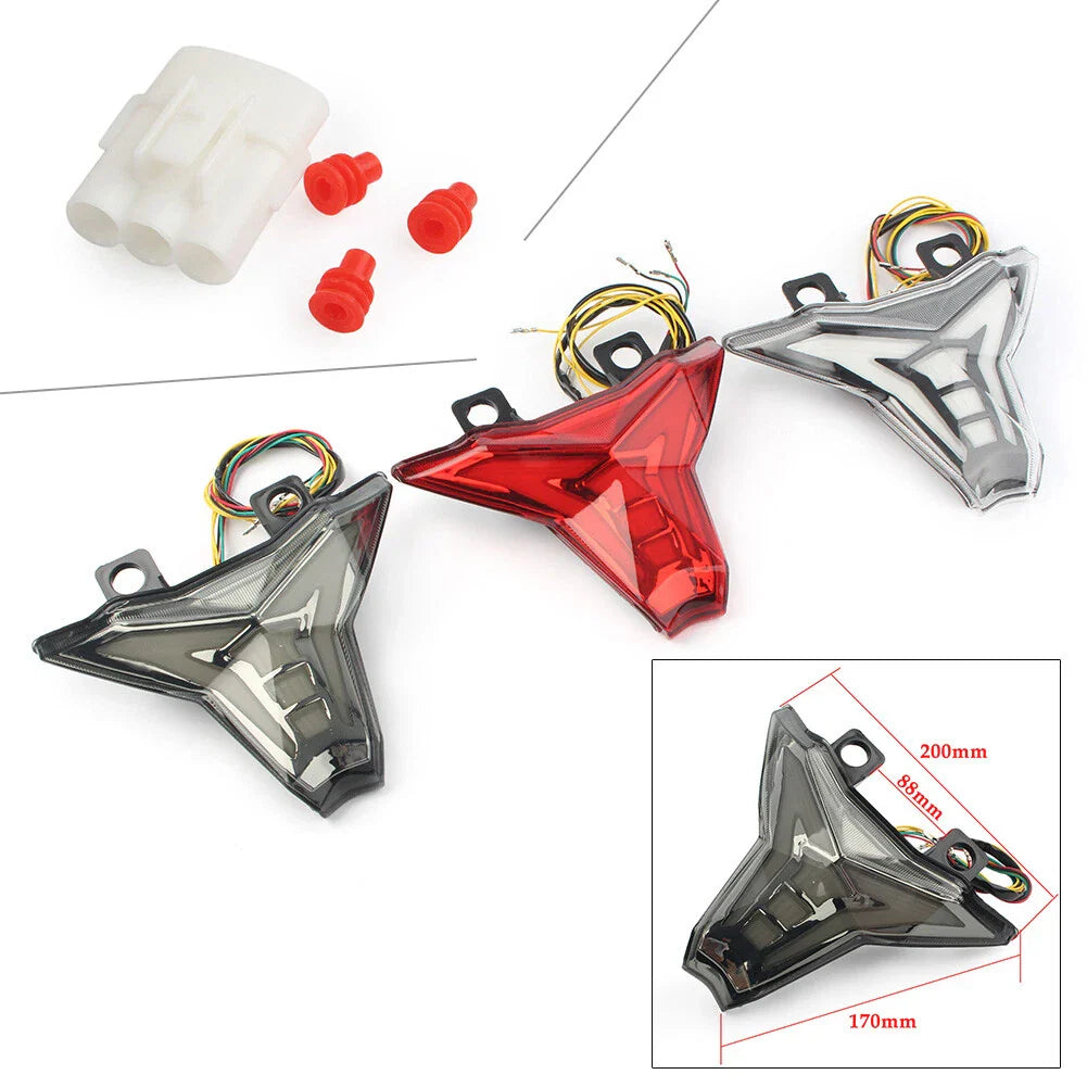 LED Rear Brake Turn Signal Taillight for 15-18 KAWASAKI Z1000 ZX-10R