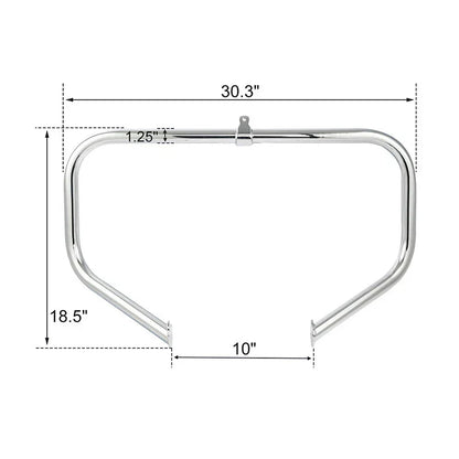 Vented Fairing Engine Guard Crash Bar Speaker for Harley Touring (2009 - 2013)