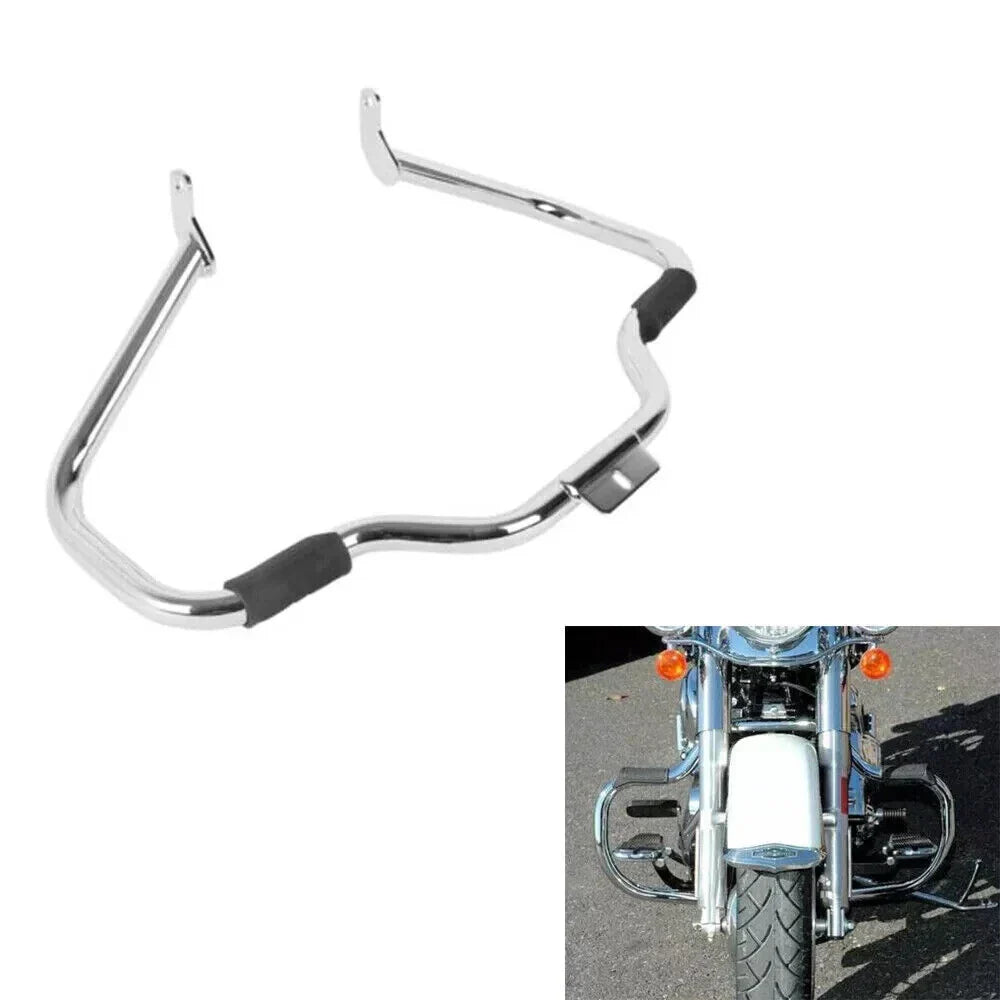 Chrome Highway Engine Guard Crash Bar for Harley Softail FXST FLSB FXLRS (2018-2021)