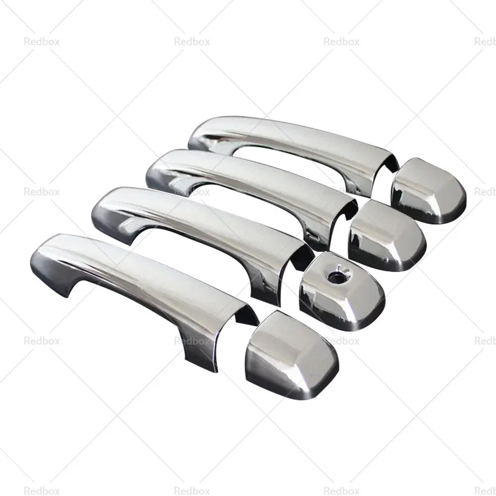 Chrome Door Handle Cover Trim for Toyota Land Cruiser Prado (2009-2023)