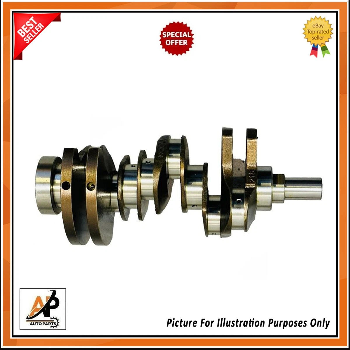 Crankshaft and Rebuild Kit for Land Rover Range Rover 3.0 306DT (2003–2012)