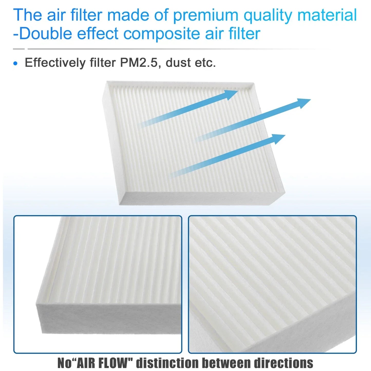 Engine & Cabin Air Filter Combo Set for Hyundai Sonata (2011-2019)