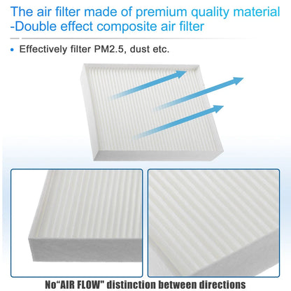 Engine & Cabin Air Filter Combo Set for Hyundai Sonata (2011-2019)