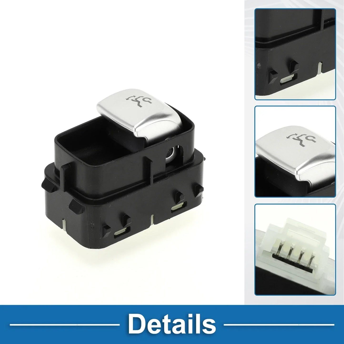 Trunk Release Switch for Mercedes-Benz C180 C200 C300 (2015-2020) Black