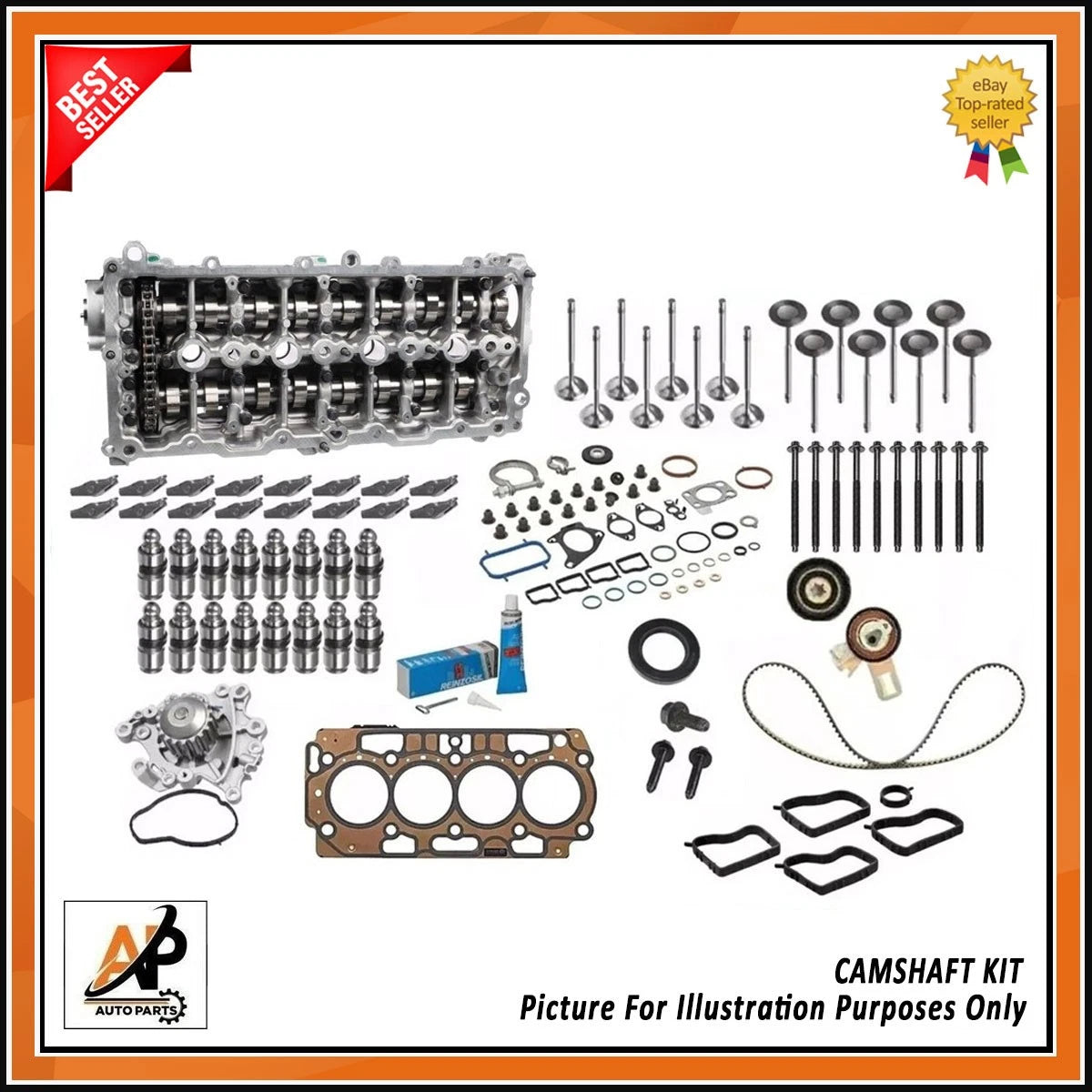 Camshaft Housing Kit Replacement with Engine Rebuild Kit for Citroen 1.5 BlueHDi (2013–2019)