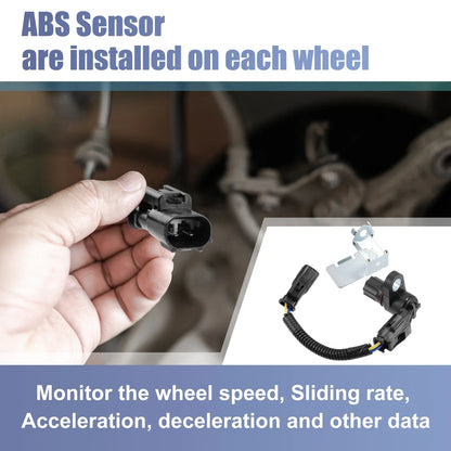 ABS Wheel Speed Sensor for Dodge Ram 1500 1998-2005 (2 x)
