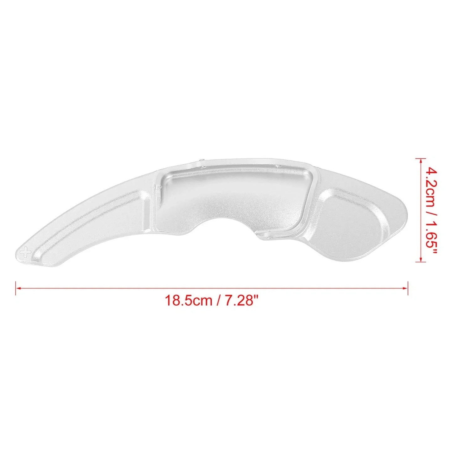 Silver Tone Steering Wheel Shift Paddle Shifter for Lexus NX200T (2013-2016)