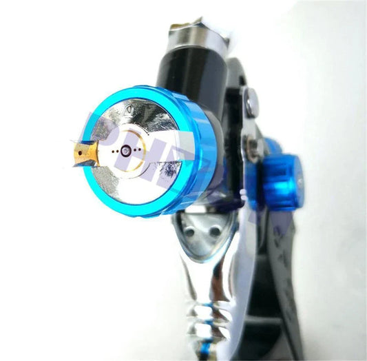 1mm Nozzle Gravity Feed Spray Gun w/ Dual Cup for PPS Paint Repair