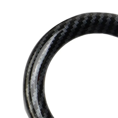 Carbon Fiber Style Dashboard Center Ring Cover for Nissan 370Z (2009-2020)