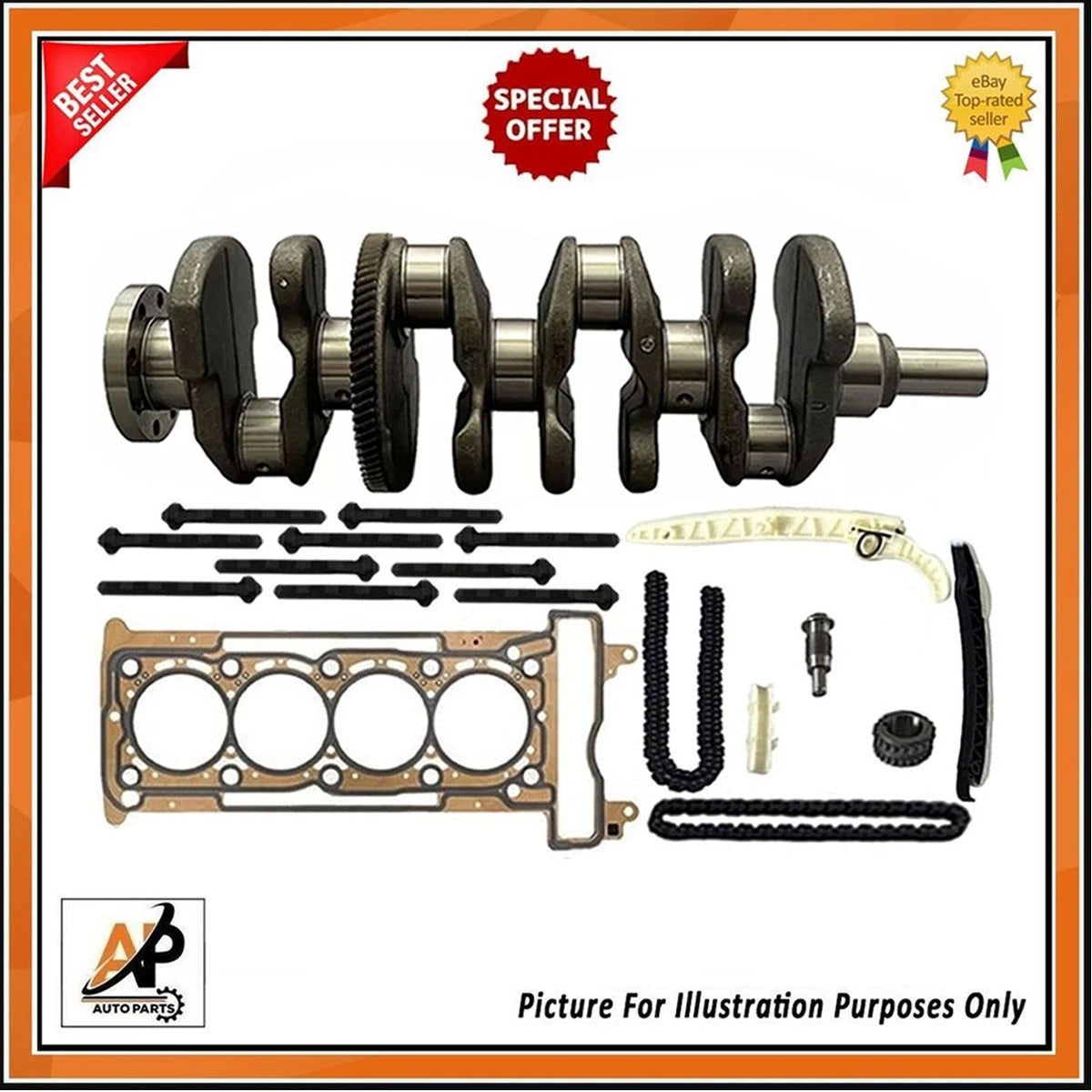 Engine Gasket Rebuild Kit for Mercedes Benz E-Class M264.920 (2018–2023)