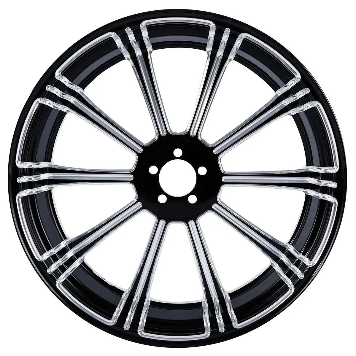 18"x5.5" Rear Wheel Rim Hub Pulley Sprocket for Harley Road Glide (1997-2008)