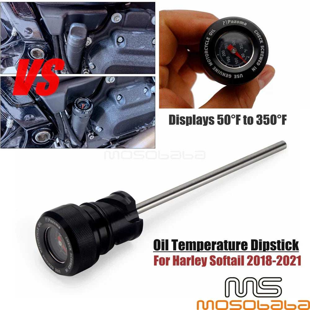 Oil Temperature Dip Stick for Harley Softail Street Bob Breakout 2018-21