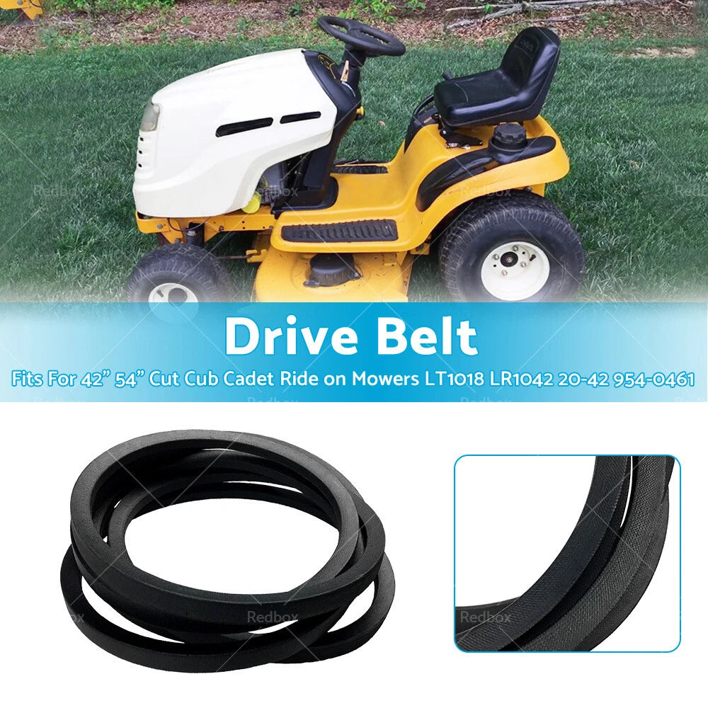 Drive Belt for 42" 54" Cut Cub Cadet Mowers LT1018 LR1042 (20-42)