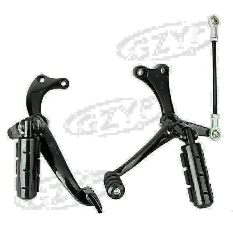 Fitward Controls Complete Kit with Pegs for Harley Sportster 883 (2004-2023)