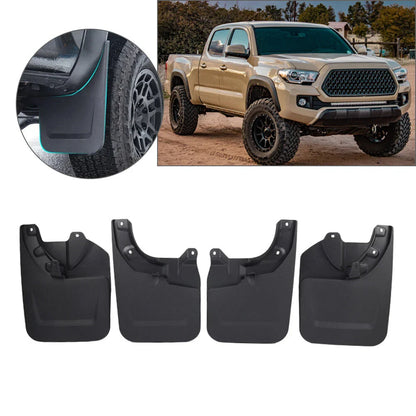 4 x Plastic Wheel Mud Flaps Splash Guards for Toyota Tacoma (2022-2023)