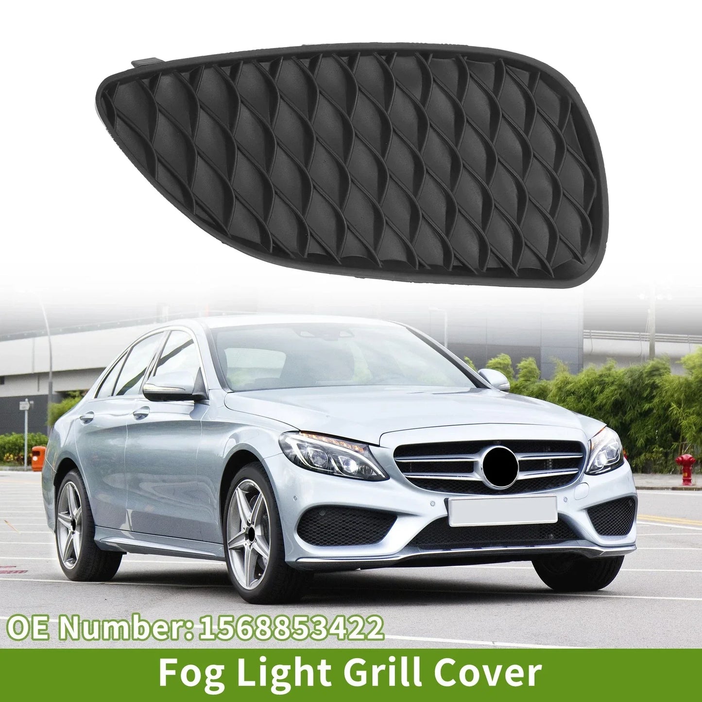 Front Right Fog Light Grill for Mercedes Benz GLA250 (2015-2017)