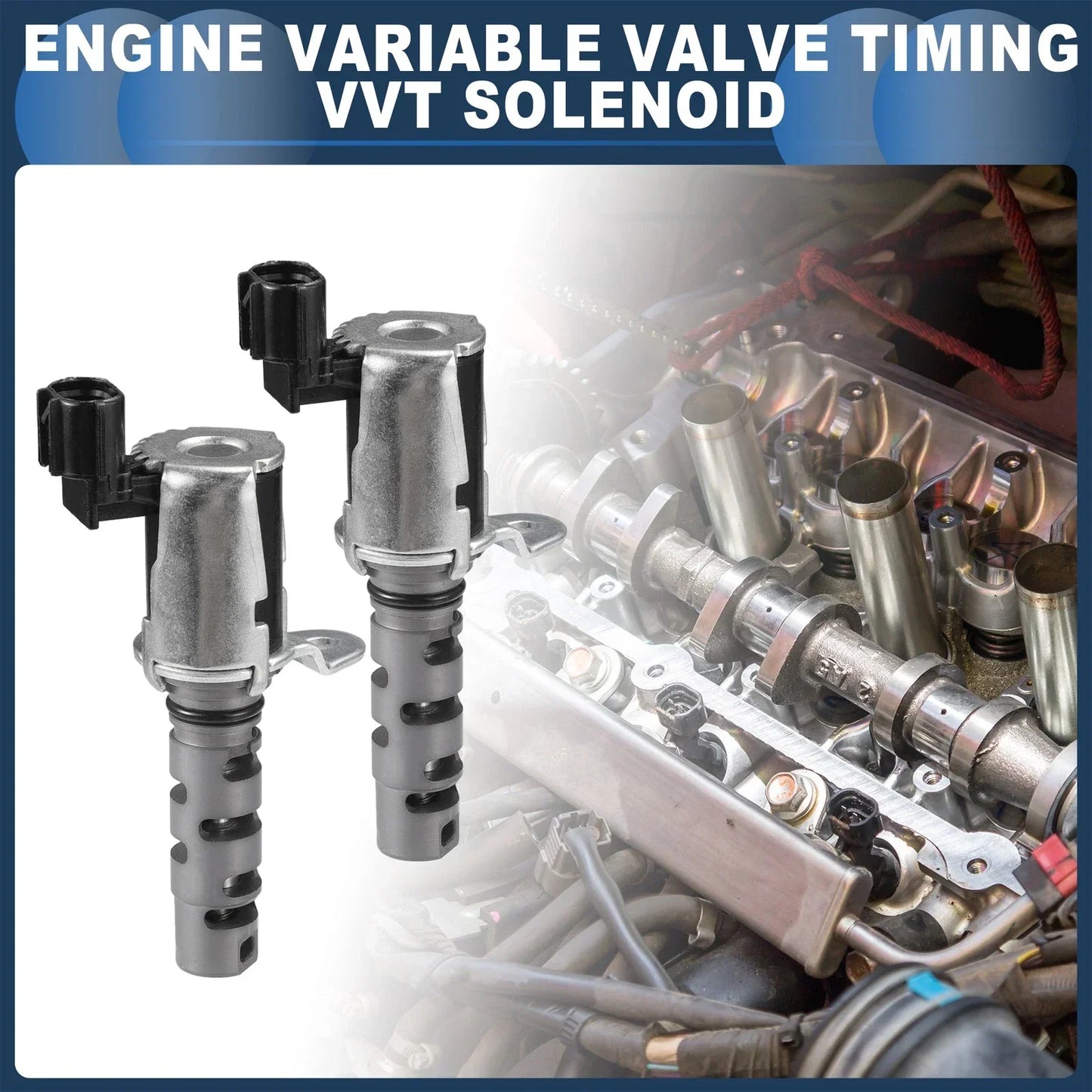 2 x Variable Valve Timing VVT Solenoids for Lexus HS250h (2010-2012)