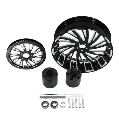 Rear Wheel Rim Belt Pulley Sprocket for Harley Electra Road Glide (1997-2008)