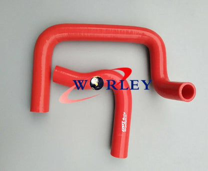 Red Silicone Radiator Hose for Datsun 1200 1000 120Y B210 UTE (1970-1978)