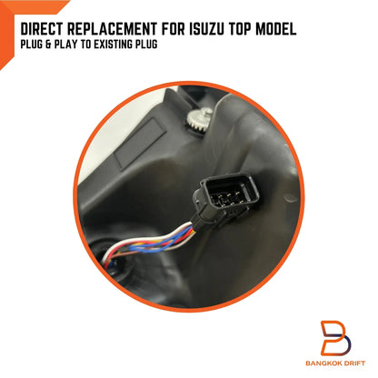 LED Projector Headlight DRL Welcome Lamp for Isuzu D-Max (2024-2026)