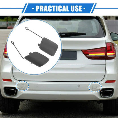 Rear Tow Hook Eye Hole Cover Cap for BMW X5 (2016-2018)