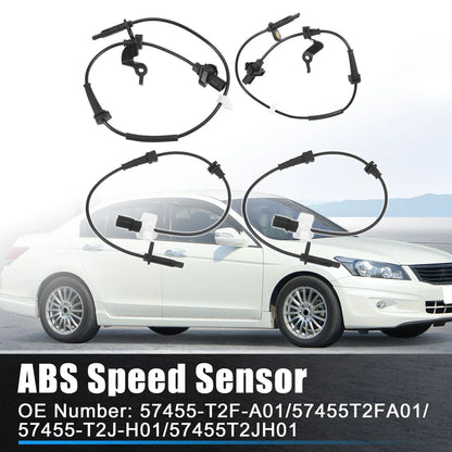 4 x ABS Wheel Speed Sensors for Acura TLX (2015-2020)