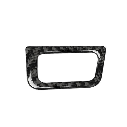 Carbon Fiber Rear Trunk Switch Button Frame Trim for Audi A6 A7 (2012-2018)