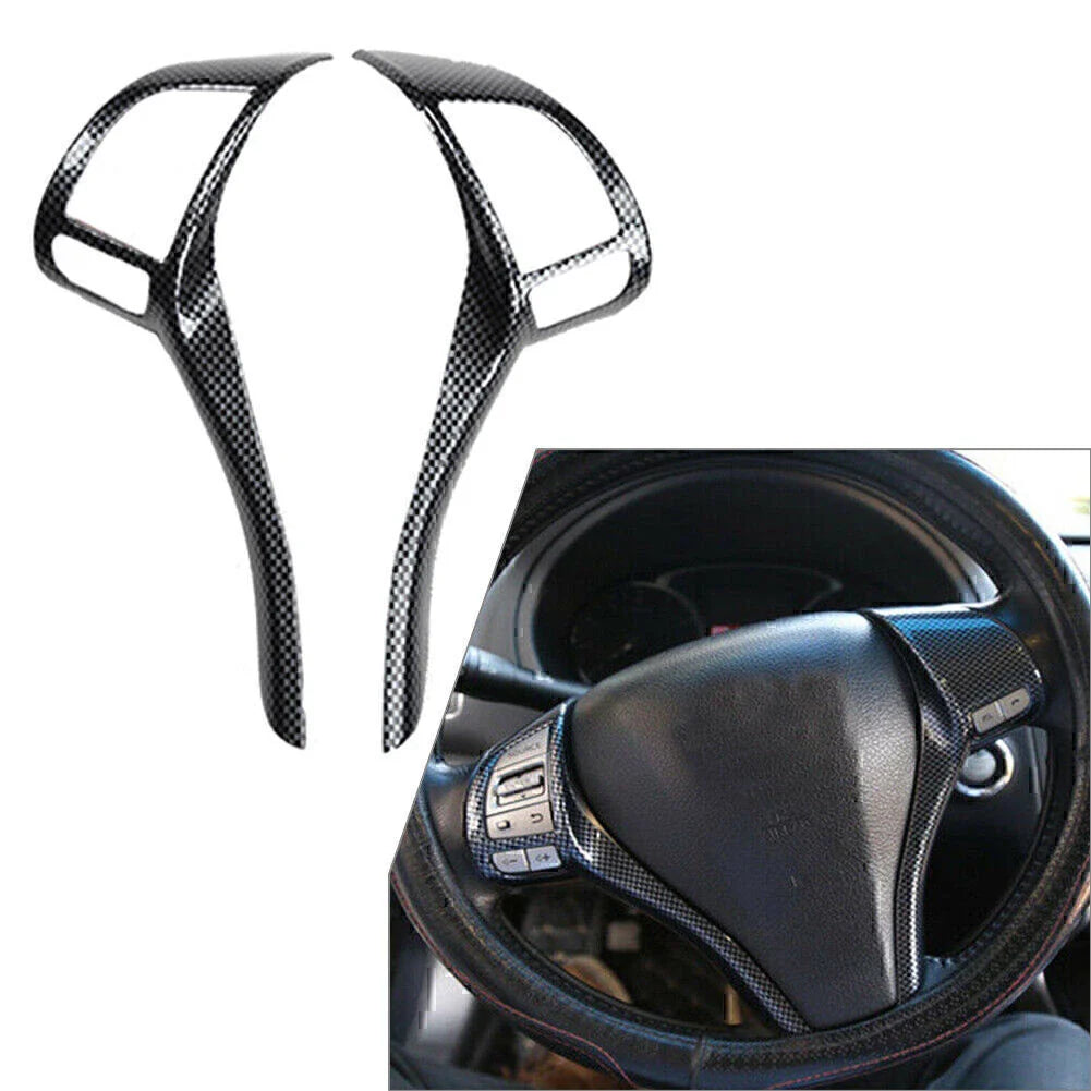 Carbon Fiber ABS Inner Steering Wheel Trim for Nissan Altima (2013-2018)