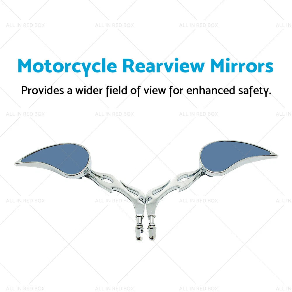 Rearview Mirrors for Harley Davidson Street Glide & Dyna