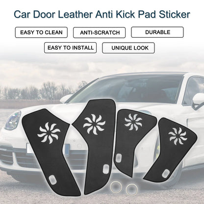 Car Door Leather Anti Kick Pad Sticker for Porsche Panamera (2010-2014)
