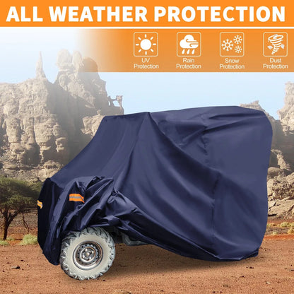 Waterproof UTV Cover for Honda Pioneer 700 Navy Blue 210D-PU (2014-2023)