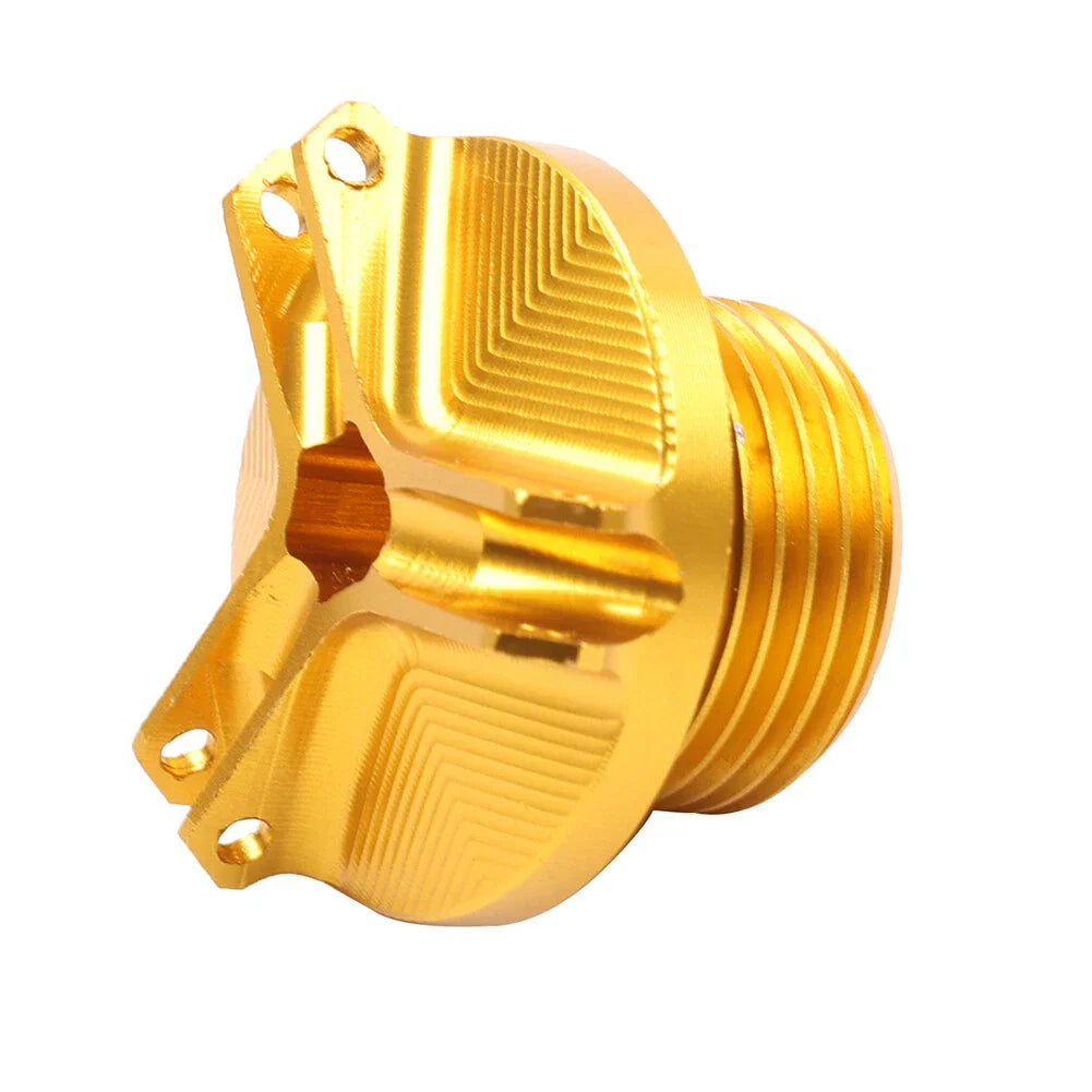 Gold Engine Oil Filler Cap Cover for BENELLI TRK 502, Leoncino 500 (2017-2023)