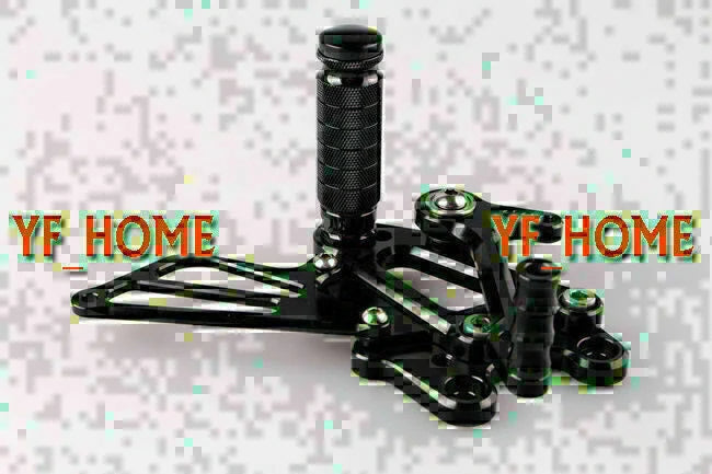 Black Motorcycle Rearsets Foot Pegs for Honda CBR 600RR (2007-2014)