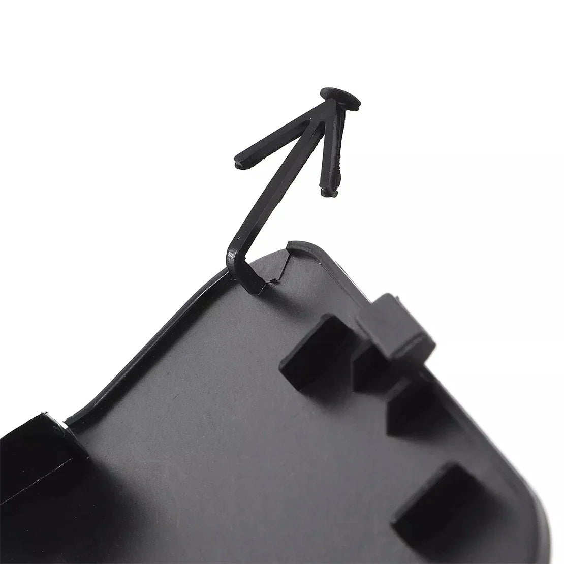 Black Front Tow Hook Cap Cover for Nissan Pathfinder (2013-2016)