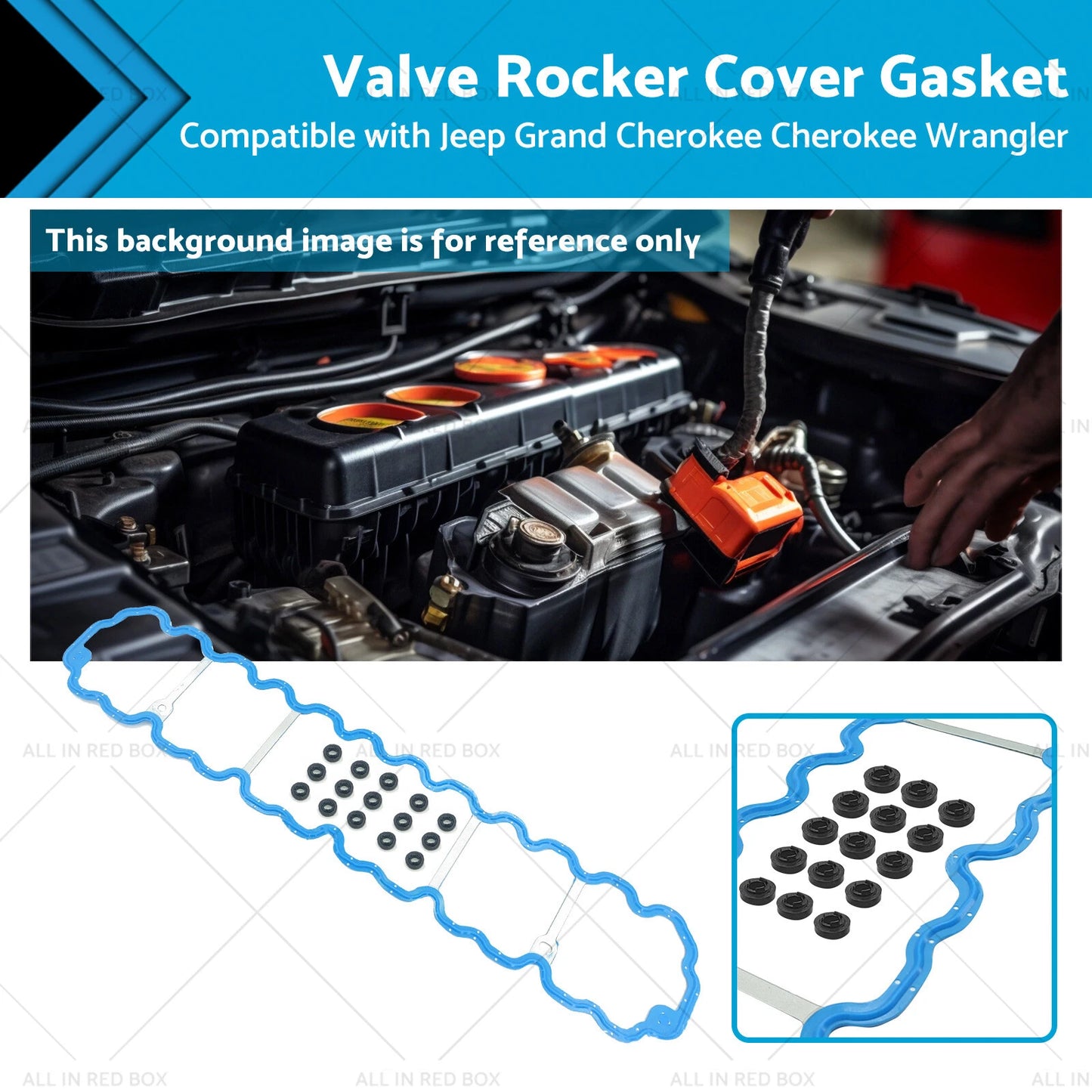 Rocker Cover Gasket for 97-06 Jeep Grand Cherokee ZG WJ Wrangler