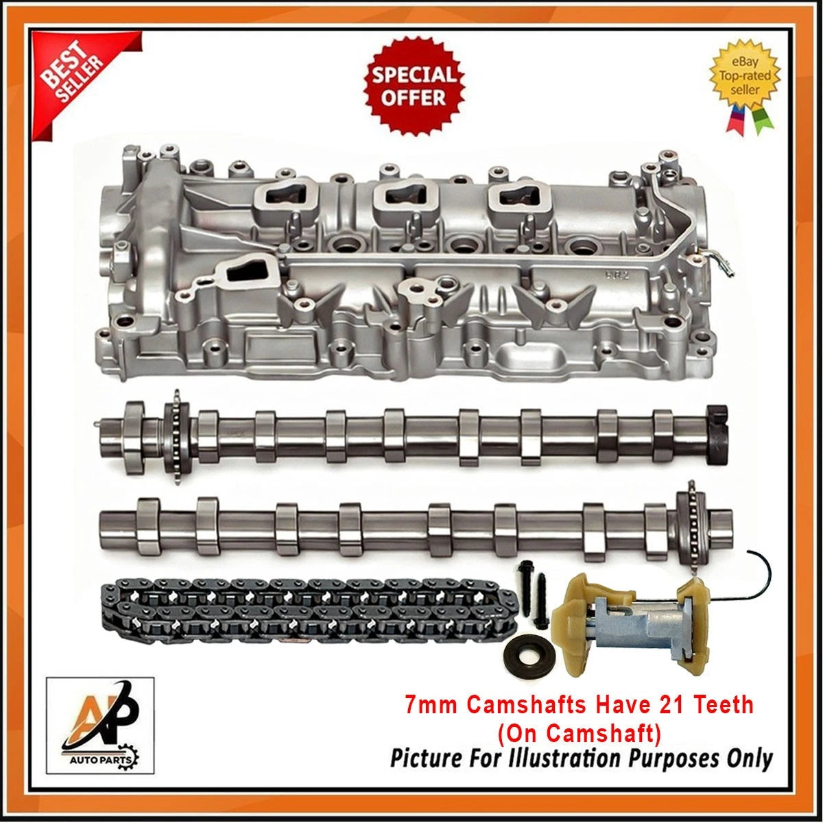 Cam Carrier Timing Chain Kit Replacement for Peugeot 1.5 BlueHDi (2017–2021)