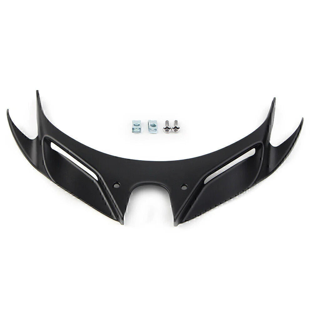 Motorcycle Winglets Front Beak Nose Extender for Kawasaki Ninja 250 400 (18-21)