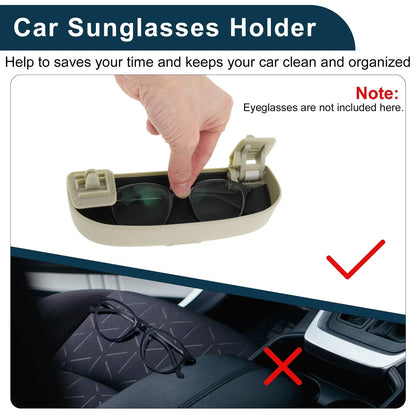Sunglasses Case for Mercedes-Benz E Class Eyeglasses Holder Storage Box