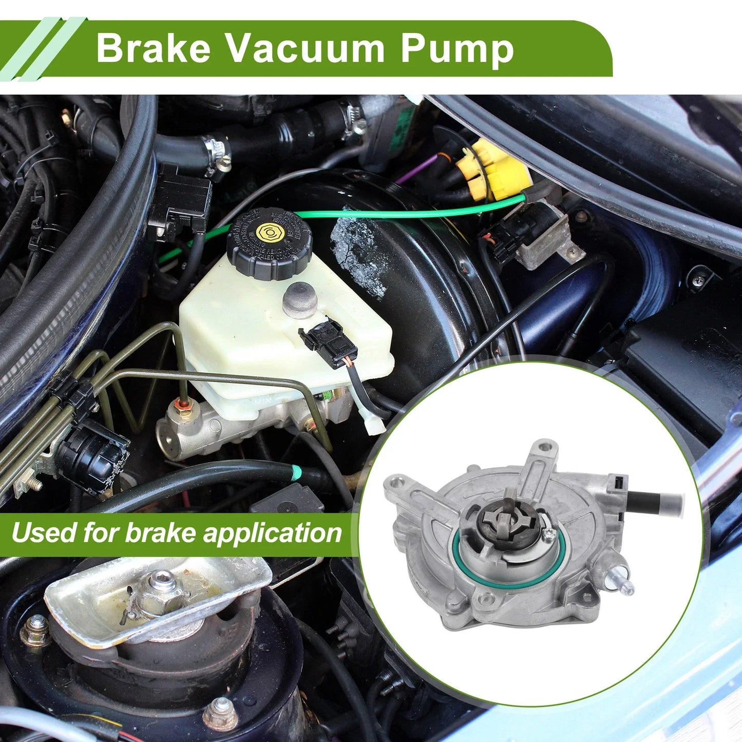 Brake Vacuum Pump for Mercedes-Benz SLK300 2009-2011 (2009-2011)