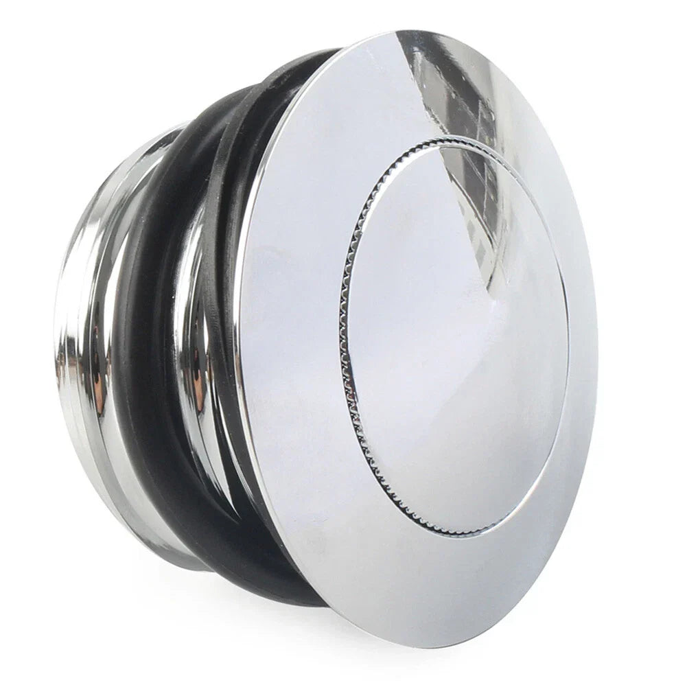 Left Hand Thread Fuel Tank Gas Cap Cover for Harley Motorcycle (1982-2017)