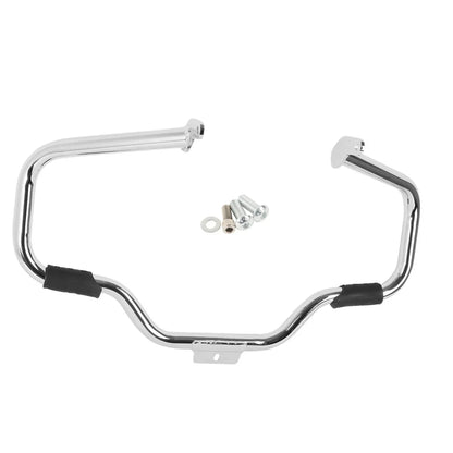 Mustache Engine Guard Crash Bar Footpegs for Harley Softail (2000-2017)