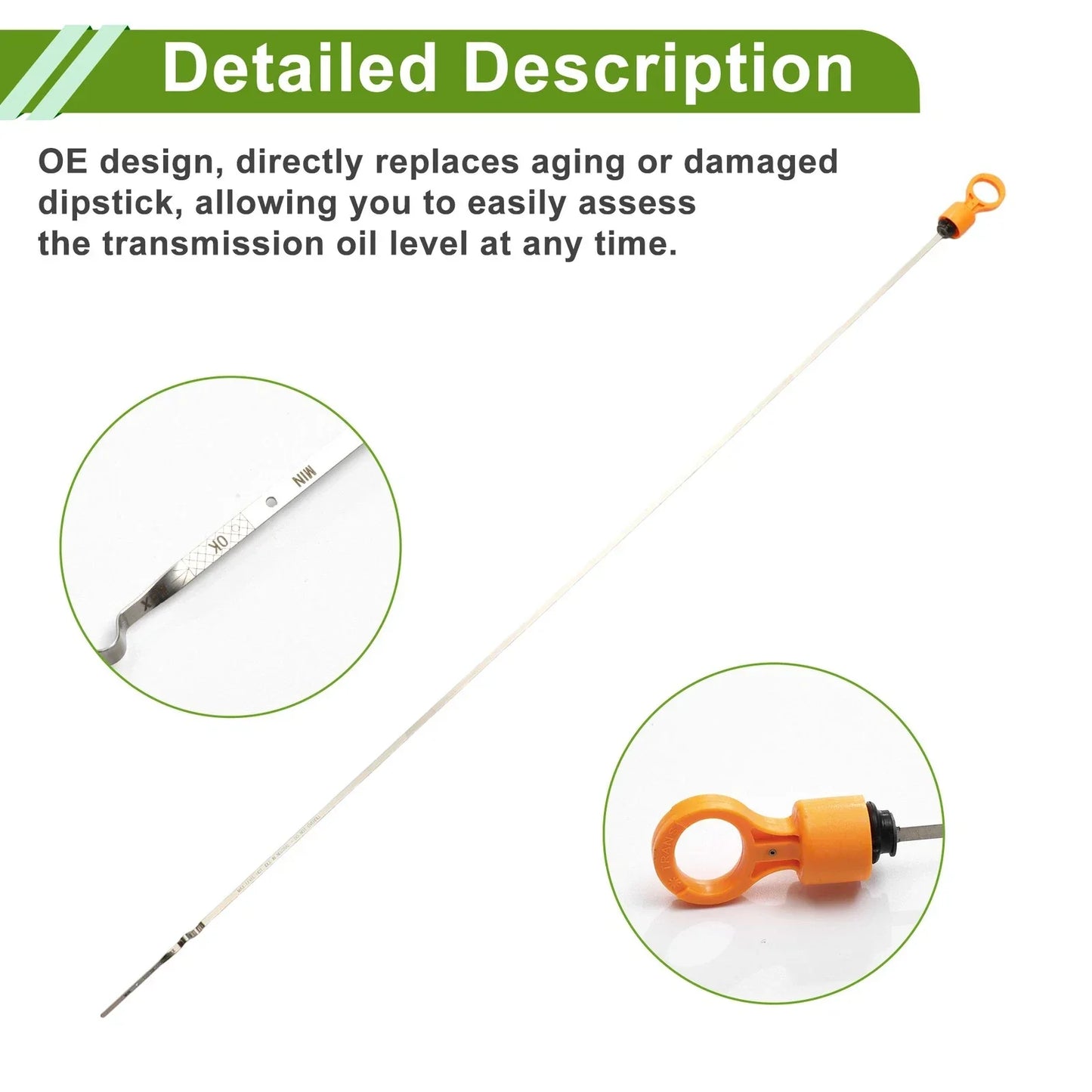 Engine Oil Dipstick for Dodge Ram 1500 10 Cyl 8.3L (2005-2006)