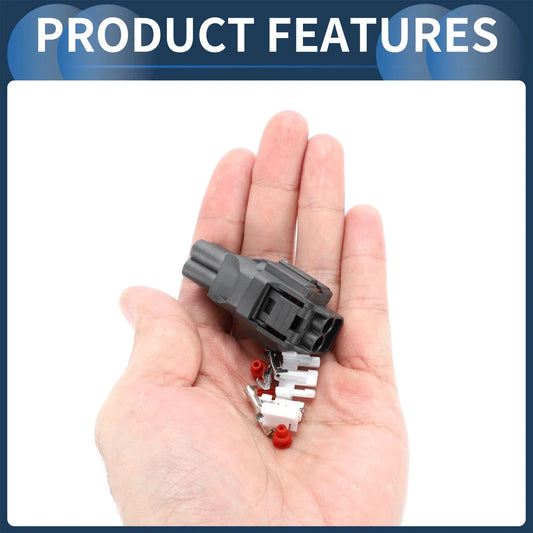 2 x Front Fog Light Assembly Connector Plug for Chevrolet