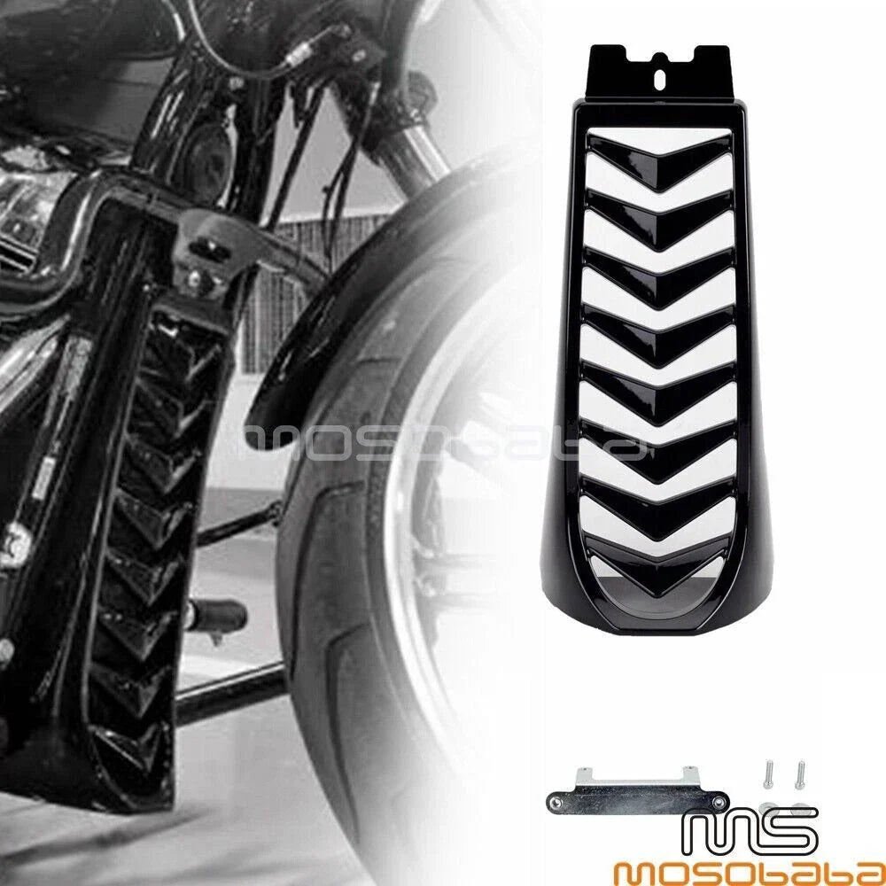 Radiator Guard Chin Spoiler for Harley Softail Street Bob Breakout Fat Bob (18-20)